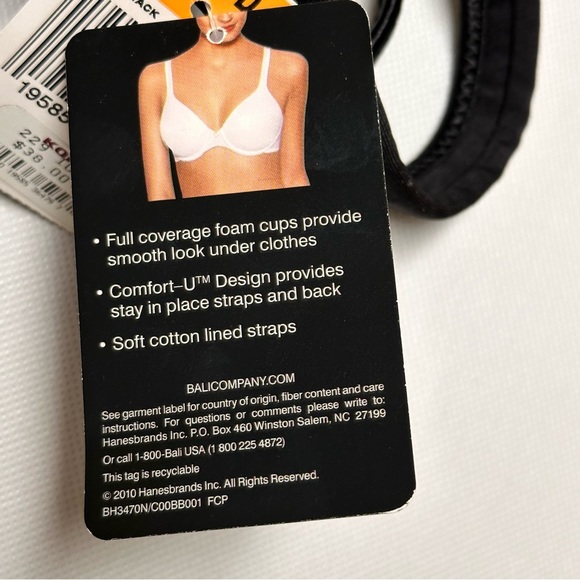 Bali One Smooth U Comfort U Design Style 3470 NWT - Picture 3 of 8